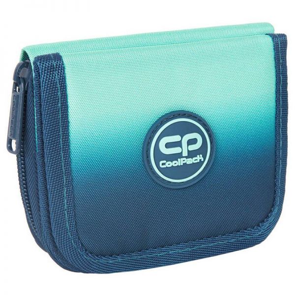 Cool Pack pénztárca - cipzáras - Gradient Blue Lagoon